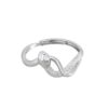 Spirit Snake Coil Ring Simple Fashion High-end Zodiac Snake Ring Niche Design Finger Ring for Men and Women