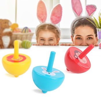 Wo Wow Selected Children's Spinning Top Set Finger Fine Motor Skills Educational Traditional Leisure for Boys and Girls