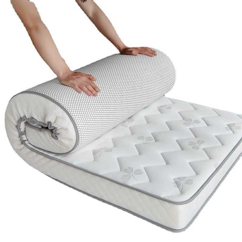Factory wholesale Thailand latex mattress soft and hard moderate mat student dormitory hotel rental bed mat tatami mat