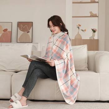 Cross-border trend ladies gray white plaster shawl blanket warm fashion texture superior color gorgeous shawl blanket wholesale