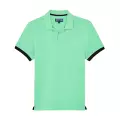 Turtle polo shirt light green