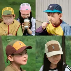 Wasc Summer Sun Protection Kidsren's Hat Family Baseball Cap Breathable Quick-Drying Outdoor Hiking Hat Cute Peaked Cap
