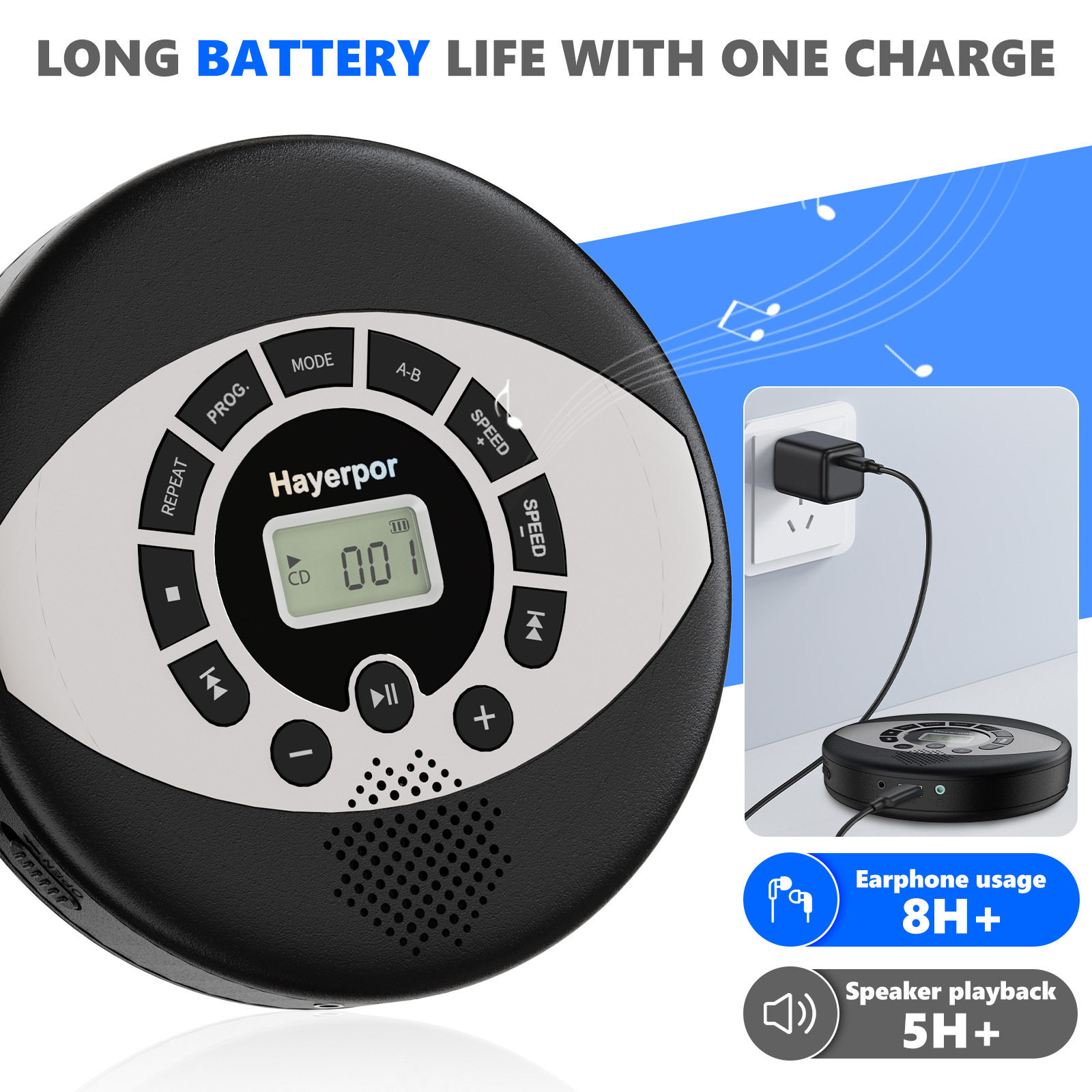 Cd Player, Home Portable Cd Player, Bluetooth Audio Player, Portable Audio Player, Tutoring Machine, Cross-Border Wholesale