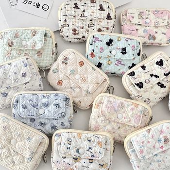 5442 Cute Multi-function ID Bag Card Bag Coin Purse Women's New Storage Bag Bank Card Mini Cosmetic Bag