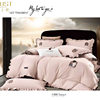 Faust Light Luxury Pure Cotton Sanding Bedding Four-piece Bed Sheet Quilt Cover Student Dormitory Cotton Gift Wholesale
