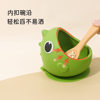 Silicone bowl spoon children's complementary food feeding dinosaur bowl suction cup children's bowl baby complementary food silicone suction cup bowl snacks