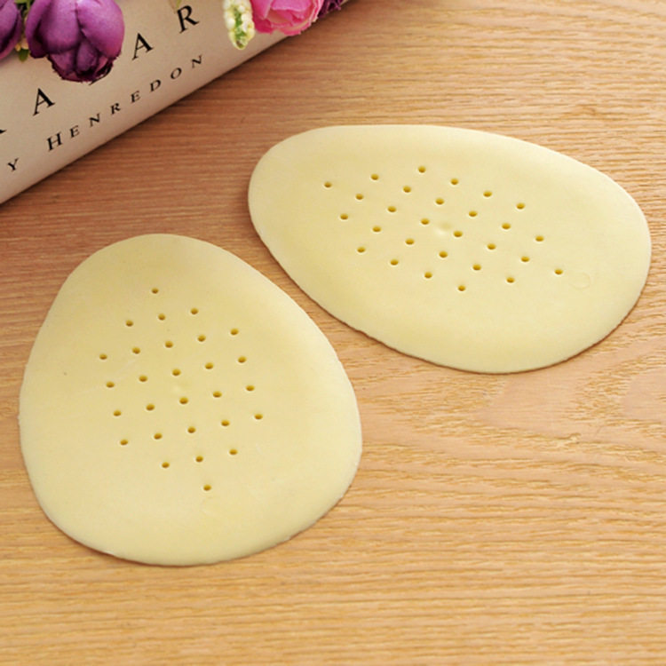 Wholesale silicone front palm pad shoes front half pad front insole latex half size pad women's high heel shoes insole anti-pain pad manufacturer
