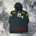 European size # hooded black brazilian airman (yellow label)
