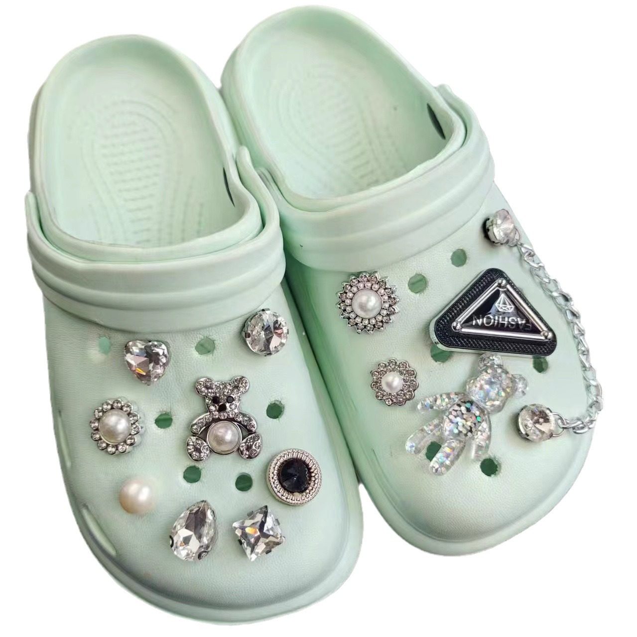 Hole Shoes Shoe Flower Accessories DIY Shoe Buckle Cartoon Cute Three-Dimensional High-Level Sense Removable Hole Accessories Decorative Buckle