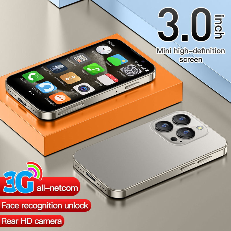 SOYES索野XS18pro智能迷你手机3G跨境热销超小安卓四核双卡备用机