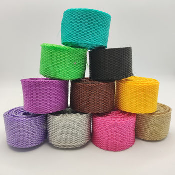 PP Ribbon Polypropylene 900D Plain Ribbon Bag Wrapping Ribbon Accessories Color Ribbon Large Spot