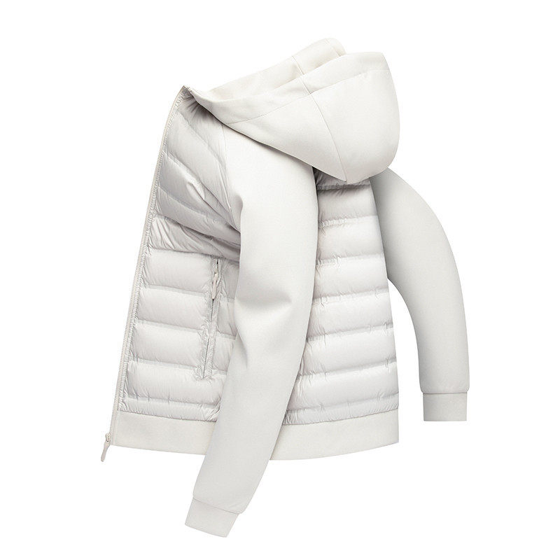 2025 Main Promotion Popular Lightweight down Jacket with Good Data Splicing Hooded Winter Men's Coat 1013