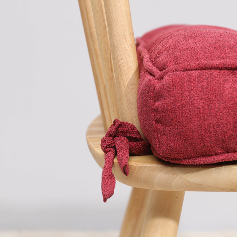 Plush Bay Window Cushion Tatami Floor Cushion Office Chair Cushion Square Futon Butt Cushion Nordic Style Hip Cushion