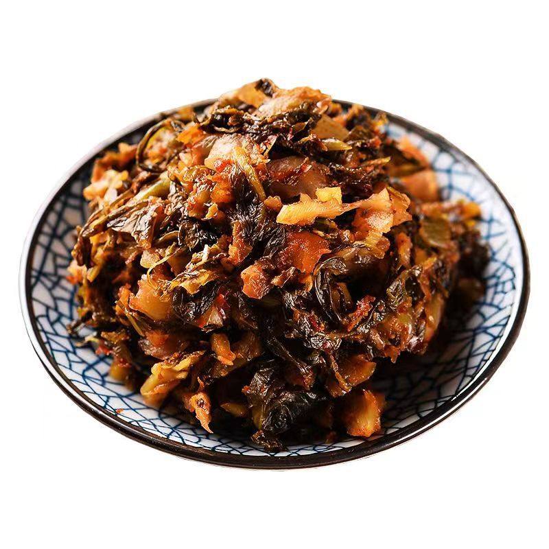 Yunnan Specialty Yuxi Tairun Xinping Pickles 180g Fine Pickles with Rice Pickled Fish Pickles Ingredients Sour Pickles