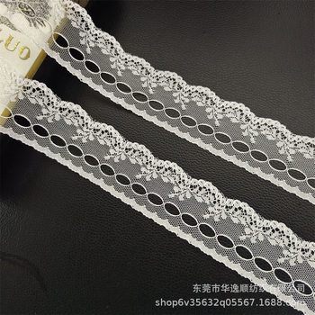Table version wear ribbon non-elastic lace 4.2cm mosquito net curtain accessories DIY handmade bow ribbon ribbon