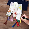 Creative Blank Bookmark Student Handmade DIY Homemade Material Package Dried Flower Bookmark Kindergarten Handmade Card