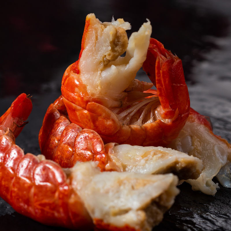 Large Ice-Free Lobster Tail 120-130 Pieces 1.5kg Small Crayfish Shrimp Tail Fresh Lobster Tail Shipped from Hubei Crayfish