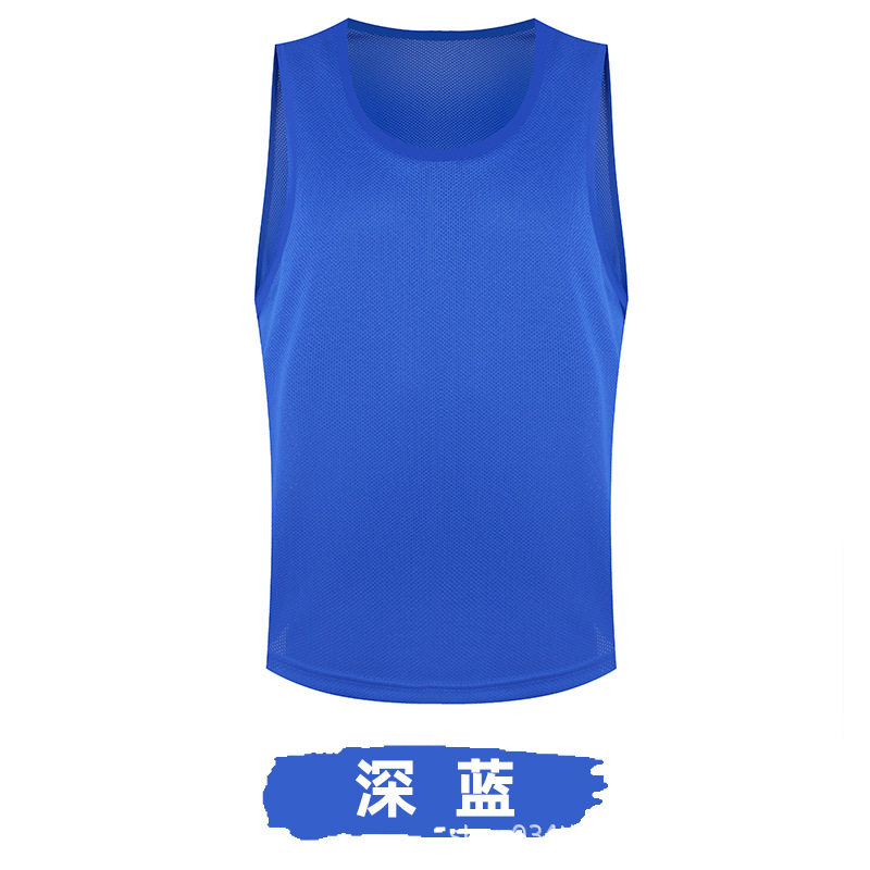 跨境网眼对抗服儿童足球训练背心团建户外拓展活动广告号码服印制