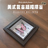 European and American Retro Glass Stereo Photo Frame Hollow Specimen Frame Butterfly DIY Mounted Display Frame 2cm Square Photo Frame