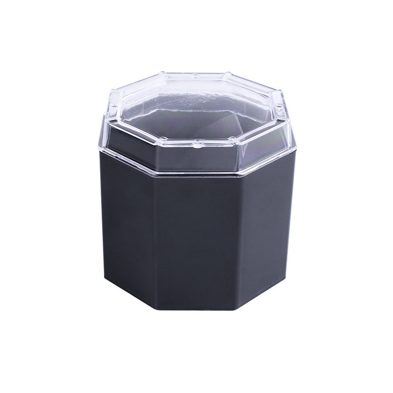 New transparent watch octagonal box electronic watch storage display box gift decorative box spot wholesale