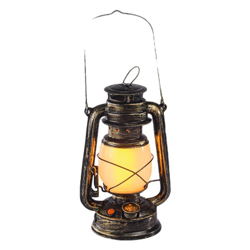 Rechargeable Flame Camping Lantern Outdoor Mountain Tent Camping Atmosphere Flame Lamp Night Light Dimmable Atmosphere Lamp