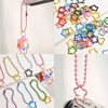 Color five-star love wreath horn order double bag buckle DIY bracelet necklace accessories beads material