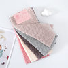 5 pack 30*30 high density warp knitted coral fleece square towel punch-in rag dish towel children adult hand towel wholesale