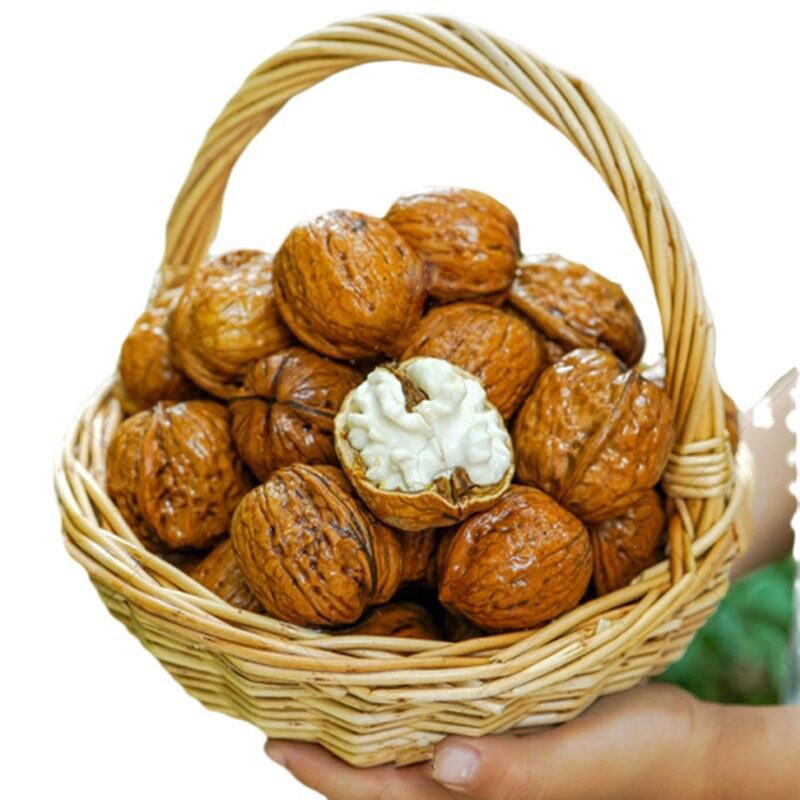 2025 Fresh Wet Walnuts, Peeled Green Walnuts, Tender Raw Walnuts, Sichuan Non-Thin-Skinned Black Walnuts, Suitable for Pregnant Women