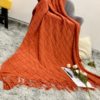 G5Zins Knitted Blanket Sofa Blanket Shawl Blanket Bedside Blanket B&B Bedside Towel Cover Blanket Nap Blanket Bed Blanket