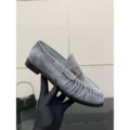 Gray leather