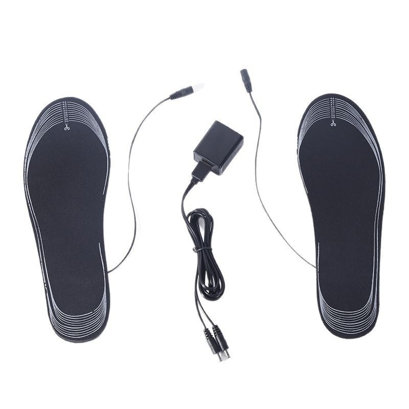 Factory Direct cutting electric heating insole washable heating insole charging heating foot warmer for men and women