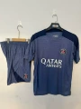 Paris gray player edition short sleeve suit