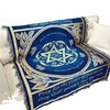 Cross-Border Mediterranean Sofa Towel Cover Israeli Prayer Decorative Blanket Hanging Cloth Knitted Tassel Thread Blanket Sofa Cover Cloth