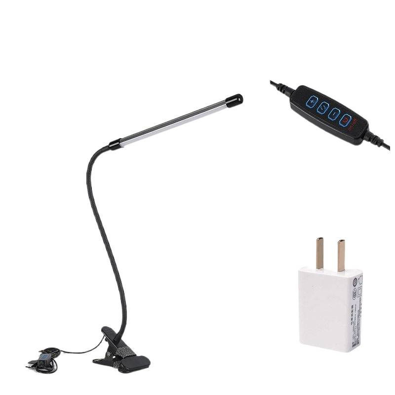 Nail Art Lighting Lamp Desktop Clip Fill Light Tattoo Embroidery Eyelashes Special Lamp Hospital Work Long Arm Eye Protection Table Lamp