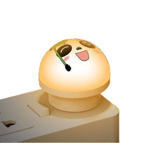 [Soft Light Eye Protection] Voice Control Nightlight Panda Intelligent Voice Control USB Home Luminous Energy Saving Atmosphere Light