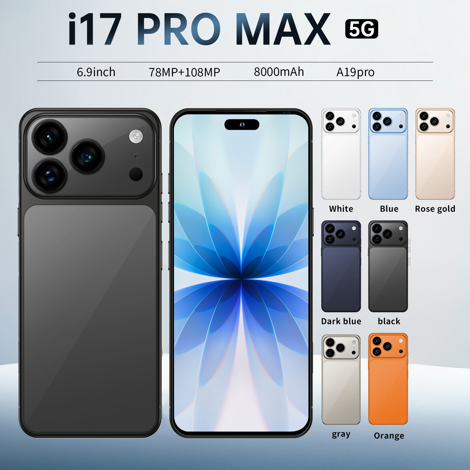 I17promax cross-border 7.3-inch high-definition screen Andro...