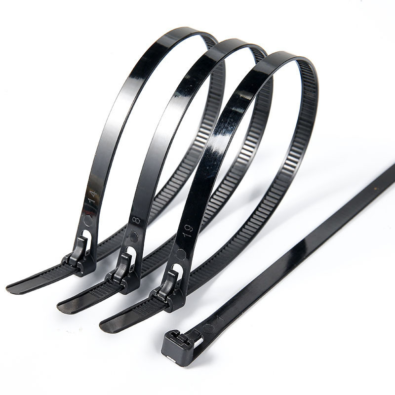 Nylon Adjustable Cable Ties Wholesale Reusable Plastic Cable Ties Detachable Binding Cable Ties Industrial Grade Durable