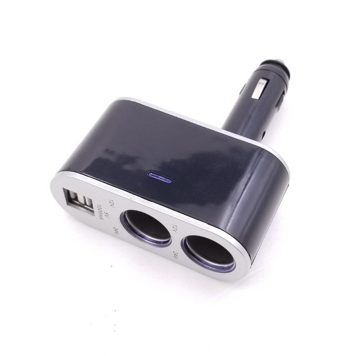 Car one minute two cigarette lighter dual USB car phone charger
