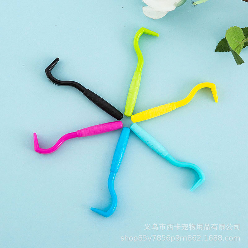 Pet insect trap hard tick extractor cat and dog tick removal hook tick hook cat and dog tick removal scratching jumping comb pet supplies