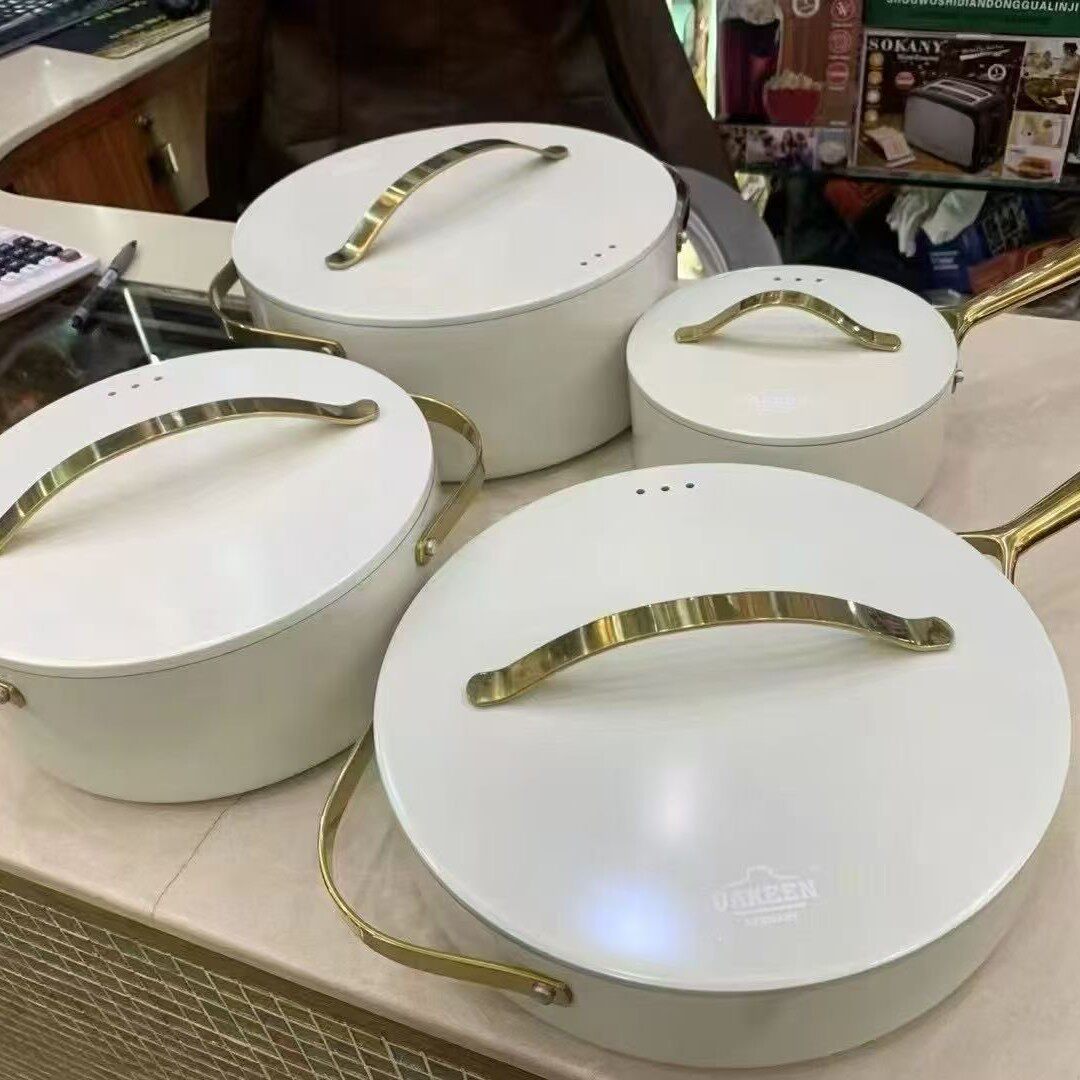 ホワイト 24CM/4.1L、28CM/6.3L。18CM/1.9L、28CM/4L