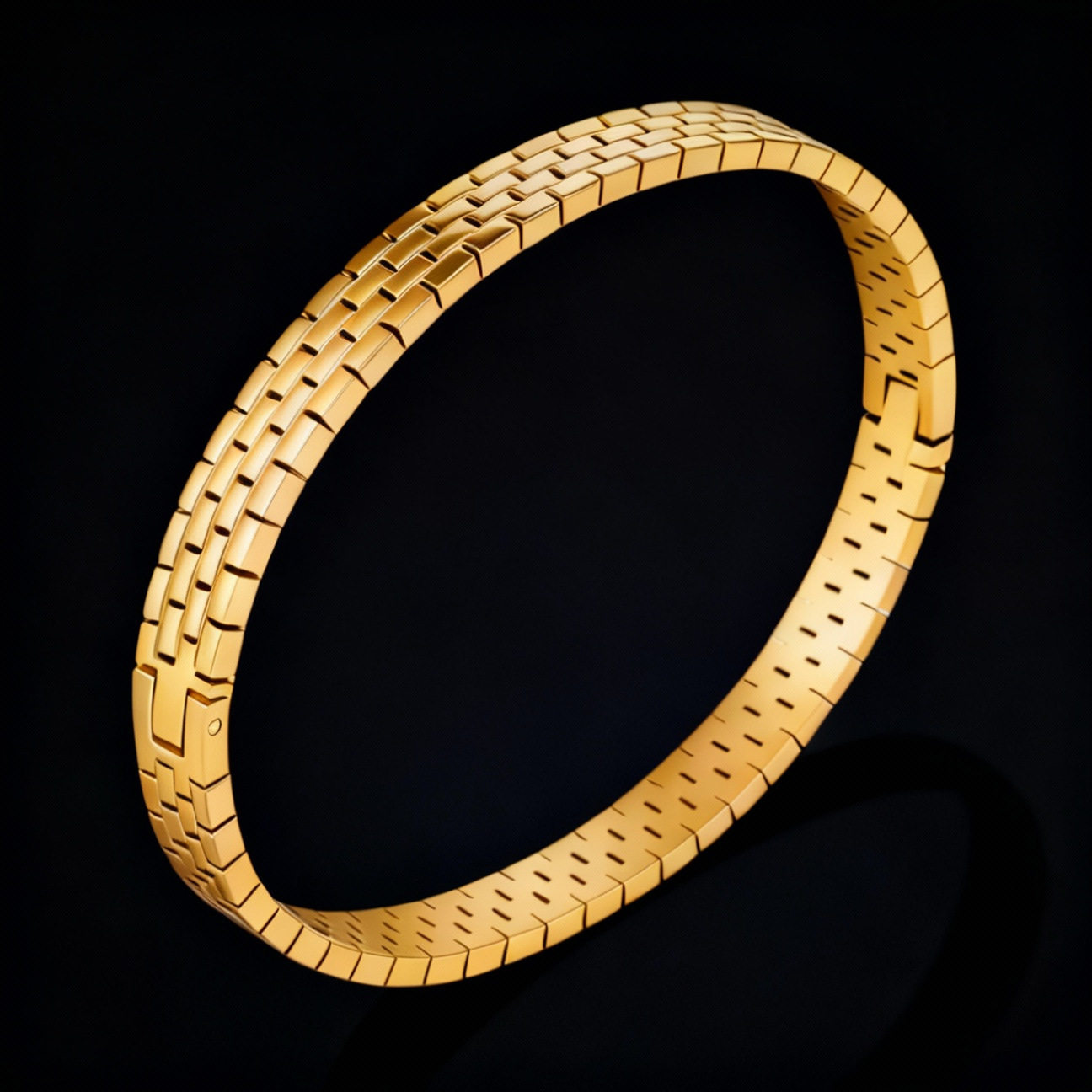 钛钢手镯女生高级感小众满天星不掉色镶钻精致排钻ins风满钻手环