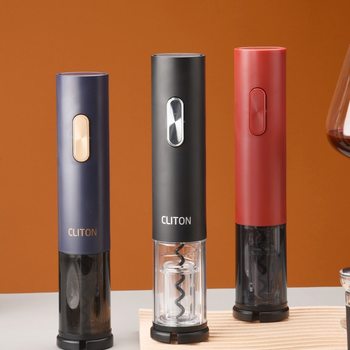 Red Wine Bottle Opener, Electric Household Bottle Opener, Automatic Bottle Opener, Optional Stainless Steel Wine Opener