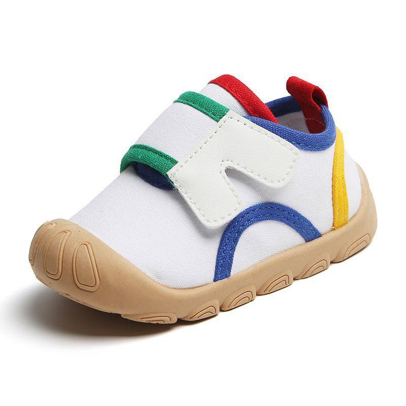 Spring and Autum Baby Toddler Shoes 0-1 to 3 Years Old Boys and Girls Soft-Soled Breathable Infant Non-Slip Cloth Shoes That Do Not Fall Off