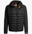 New spliced ​​black down jacket
