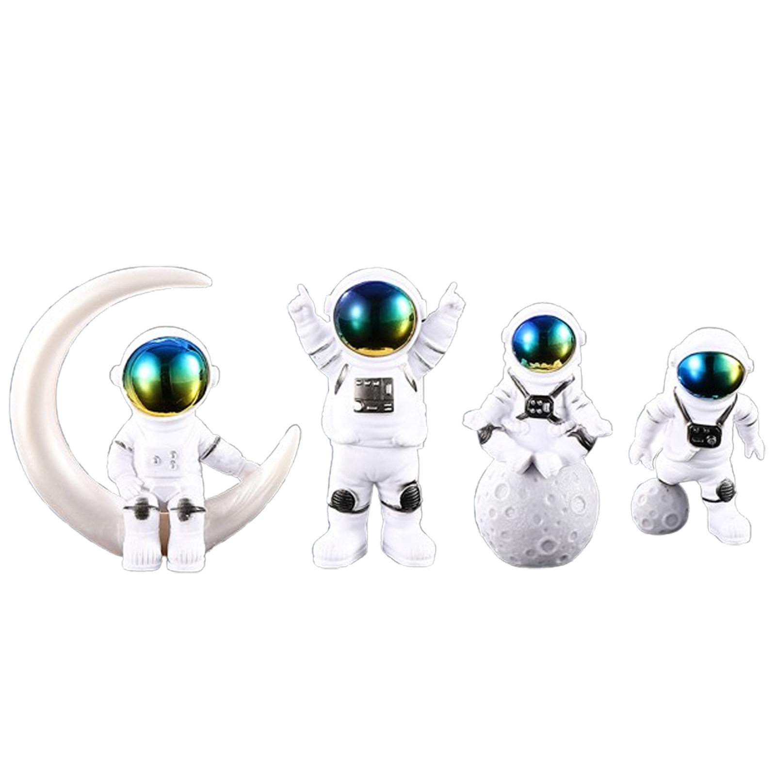 宇航员摆件小太空人模型树脂工艺品家居桌面装饰品情人节生日礼物