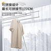 Clothes Drying Rod with Extendable Fork, Retractable Clothes Fork Rod for Home Balcony, Stainless Steel Clothes Drying Rod