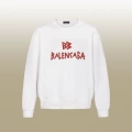 B1091 round neck white