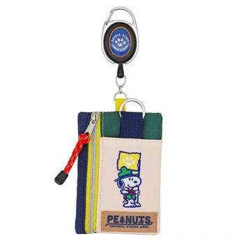 Japanese-Style Snoopy Explorer Outdoor Color-Blocking Card Holder Cute Cartoon Meal Card Id Card Holder Coin Purse Storage Bag