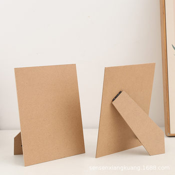 Modern Wooden Photo Frame Display Stand 5-Inch 6-Inch 7-Inch 8inch 10inch A4 Picture Frame Wall-Mounted Photo Wall Studio Photo Frame