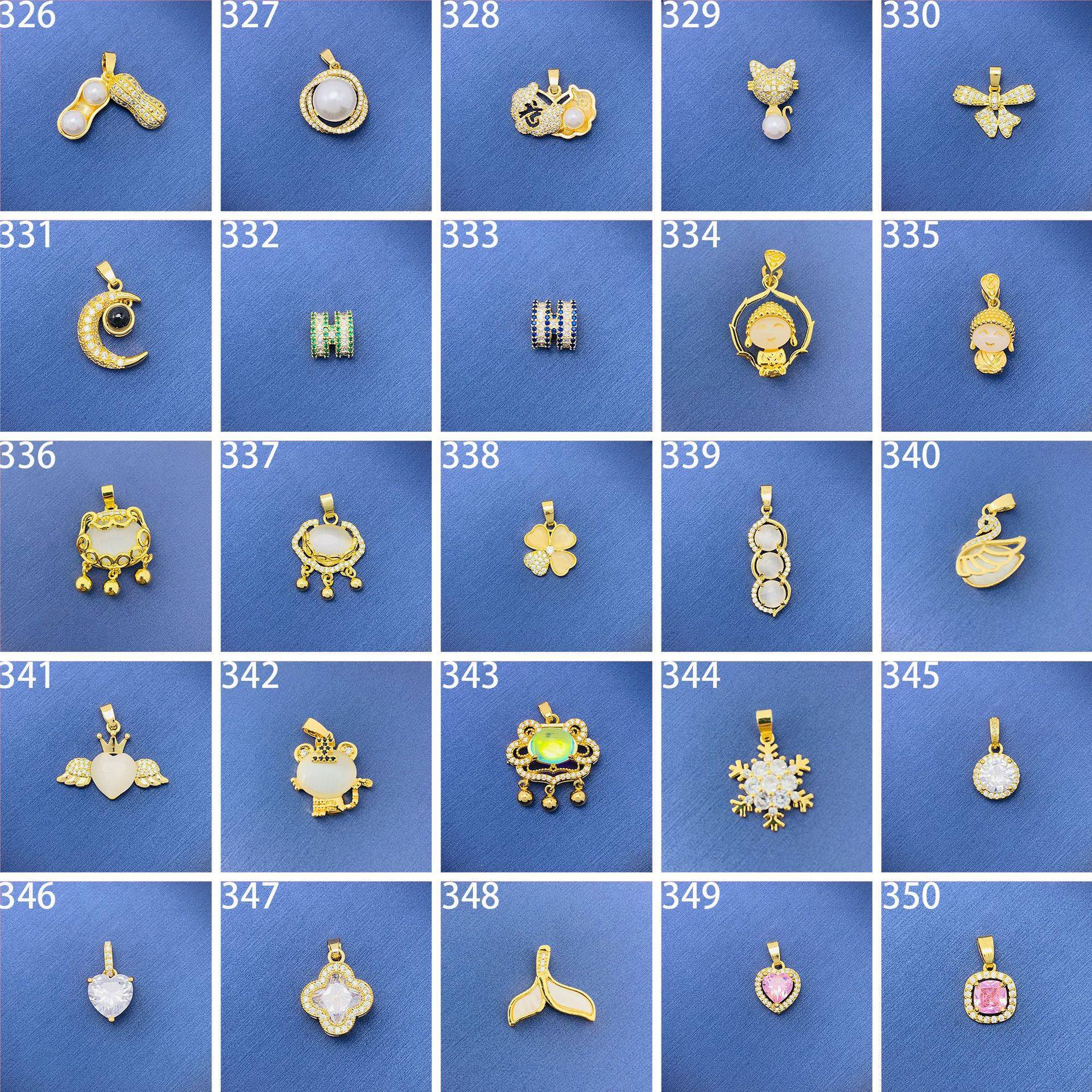 A variety of pendants with fashion Joker cutting-edge exquisite pendant to send girlfriends jewelry [without chain]]